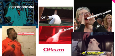 Threatening to call Ofcom